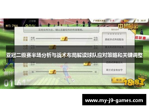 亚冠二级赛半场分析与战术布局解读球队应对策略和关键调整 亚冠二级赛半场分析与战术布局解读球队应对策略和关键调整