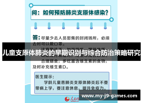 儿童支原体肺炎的早期识别与综合防治策略研究